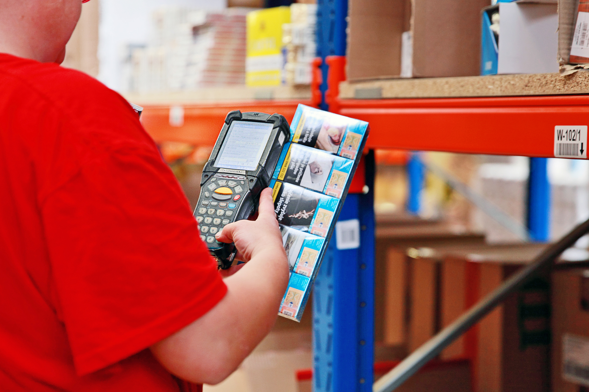 Inventúra so snímačom